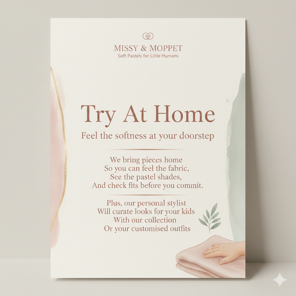 Cloud-soft on tiny skin.